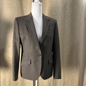 Burberry Women's Gray Tailored Blazer